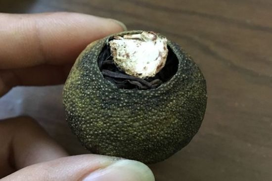 怎么知道小青柑是真的假的圖片，如何區分真假新會小青柑